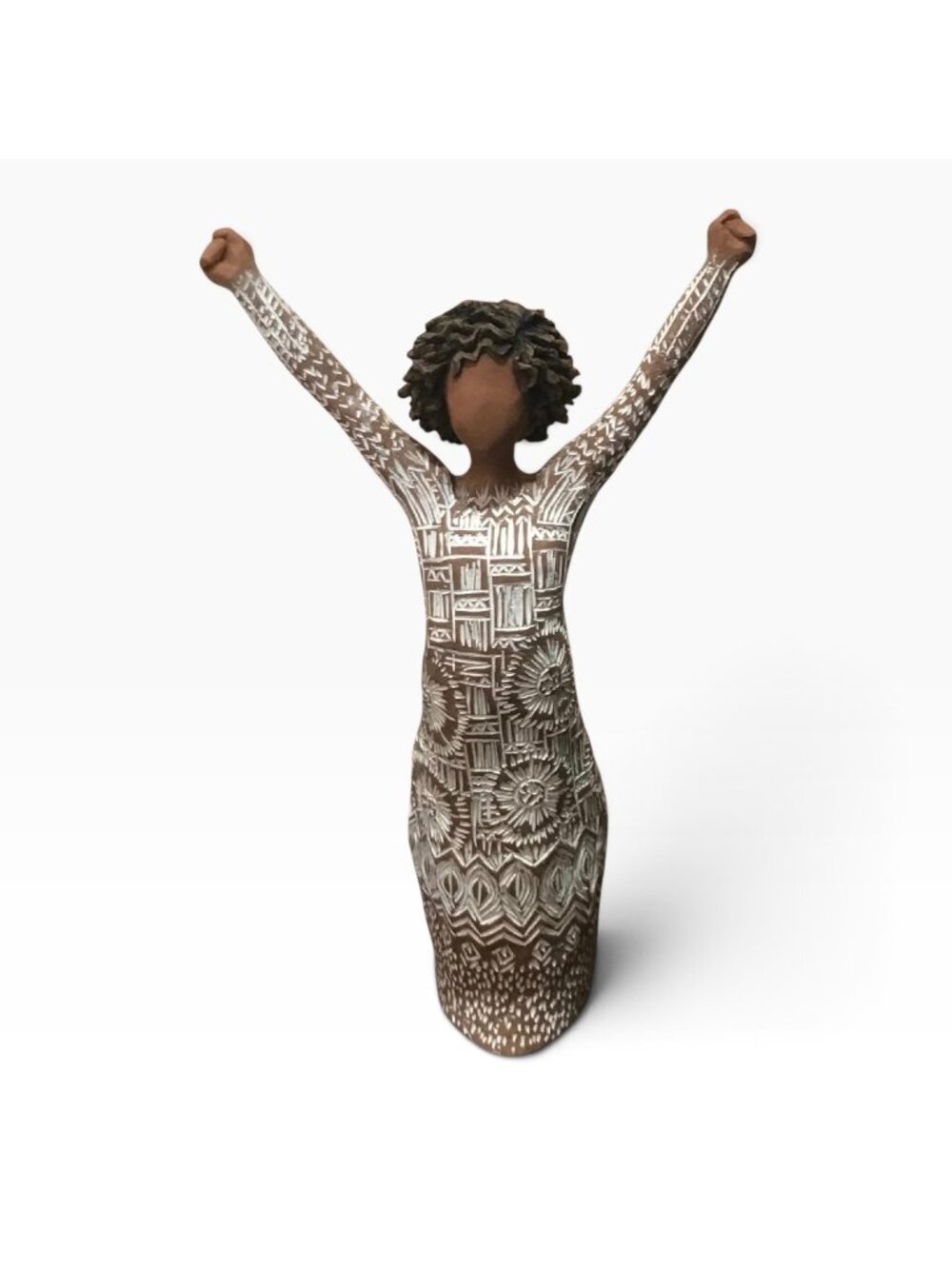 Willow Tree “Courageous Joy” Handcrafted Figurine Of Woman With Raised Arms Intr